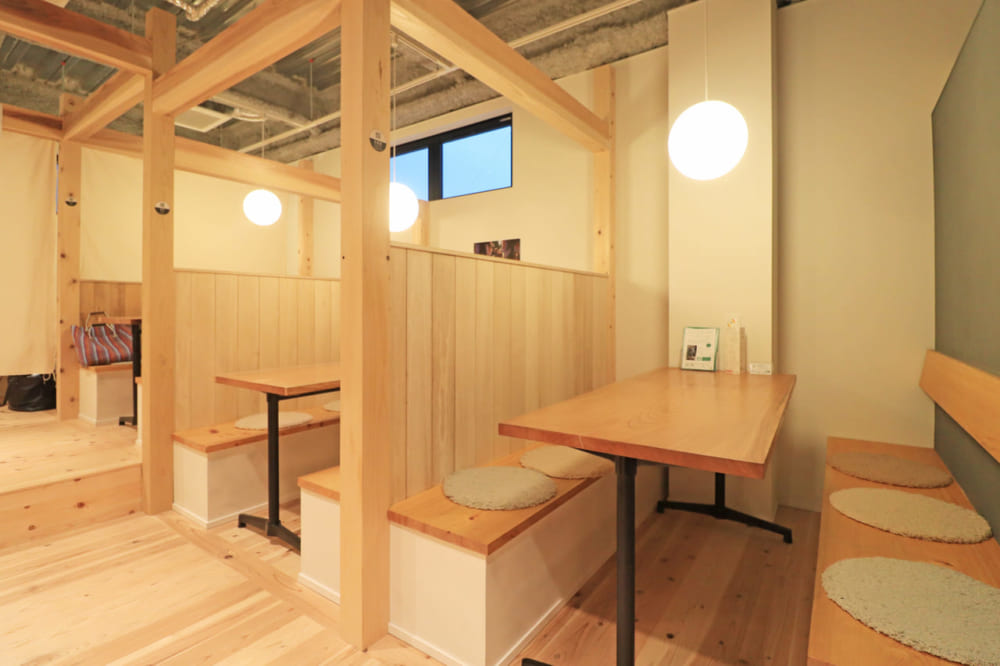 木の香りに包まれる癒しのカフェ ショップ Moriwaku Cafe ライフデザインズ