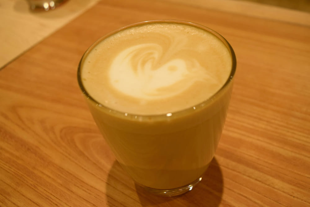 ホットカフェラテ