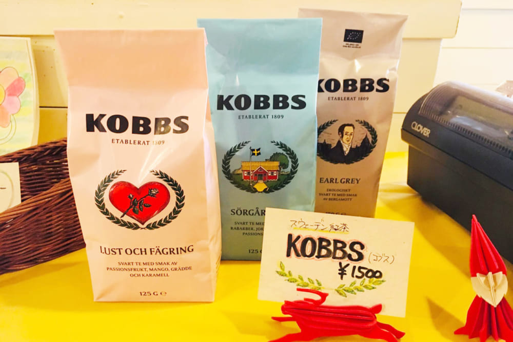 スウェーデン紅茶「KOBBS」