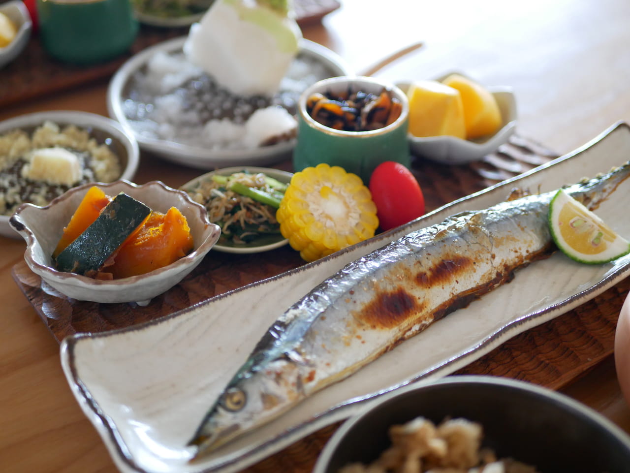 さかな屋のお嫁さん家 9月の食卓 神田ひかり 9月の献立