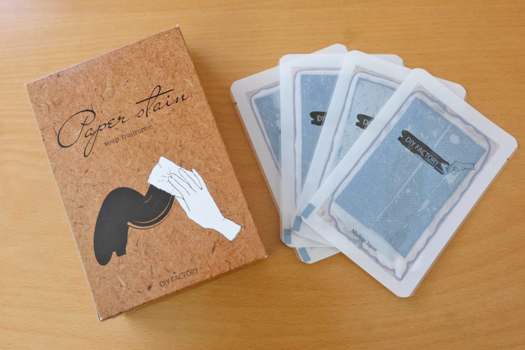 “おしぼり”のように、誰でも簡単に塗装できる！おしぼり塗料「ペーパーステイン」