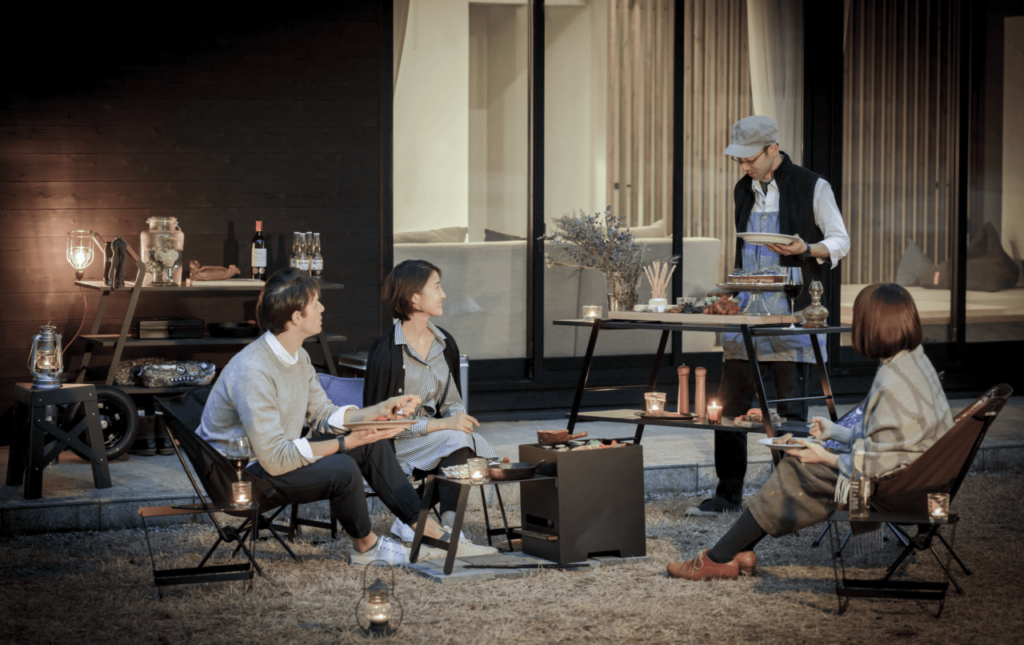 大人の贅沢な愉しみを演出する、おしゃれなBBQギアに注目。「flames（フレイムス）」