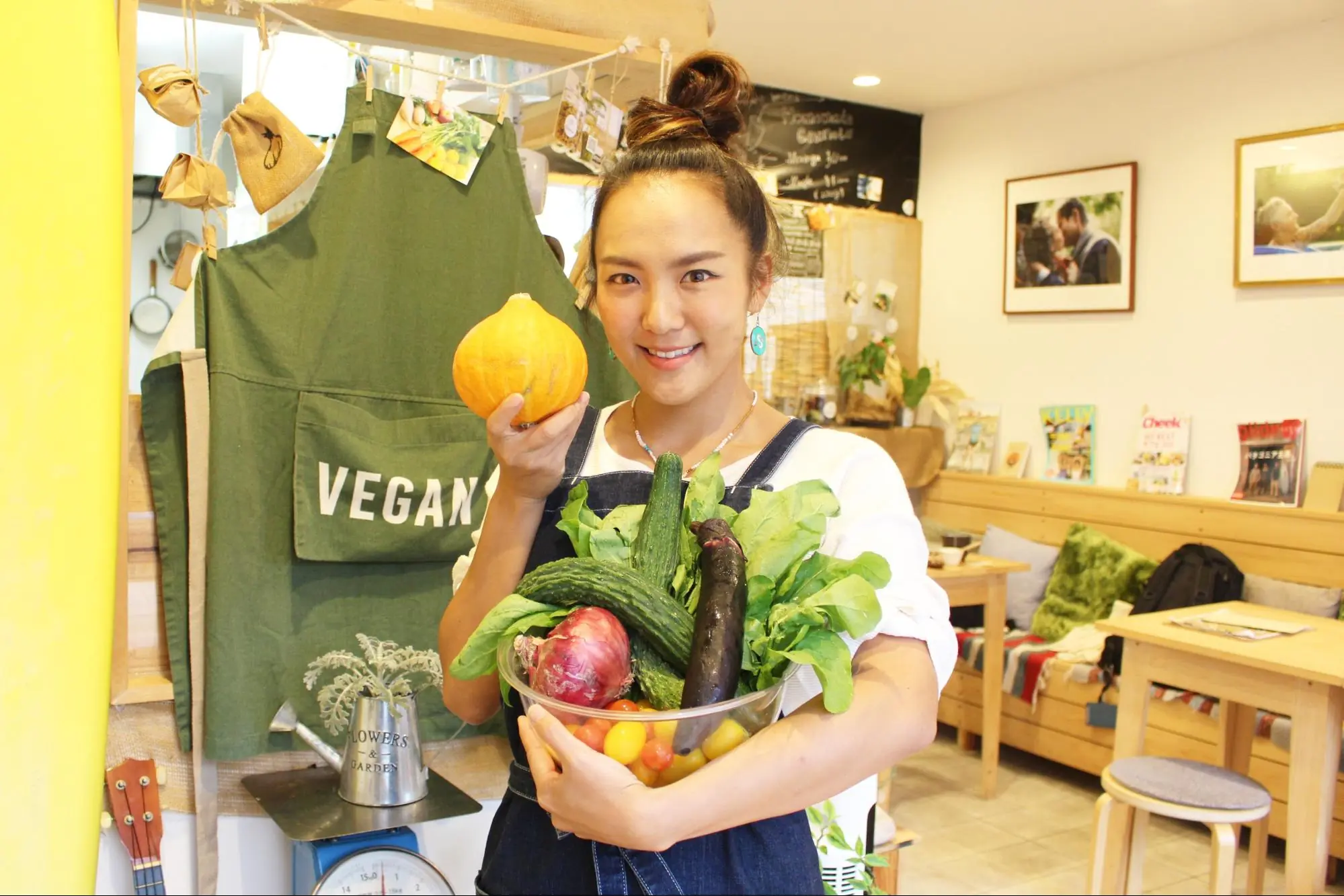 【野菜でみんなをハッピーに！カオリスのベジ日記】ダンサーの私がなぜ、ヴィーガンカフェをはじめたのか