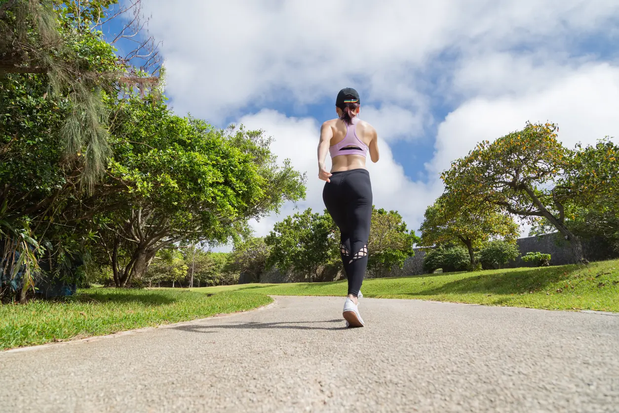 Women jogging