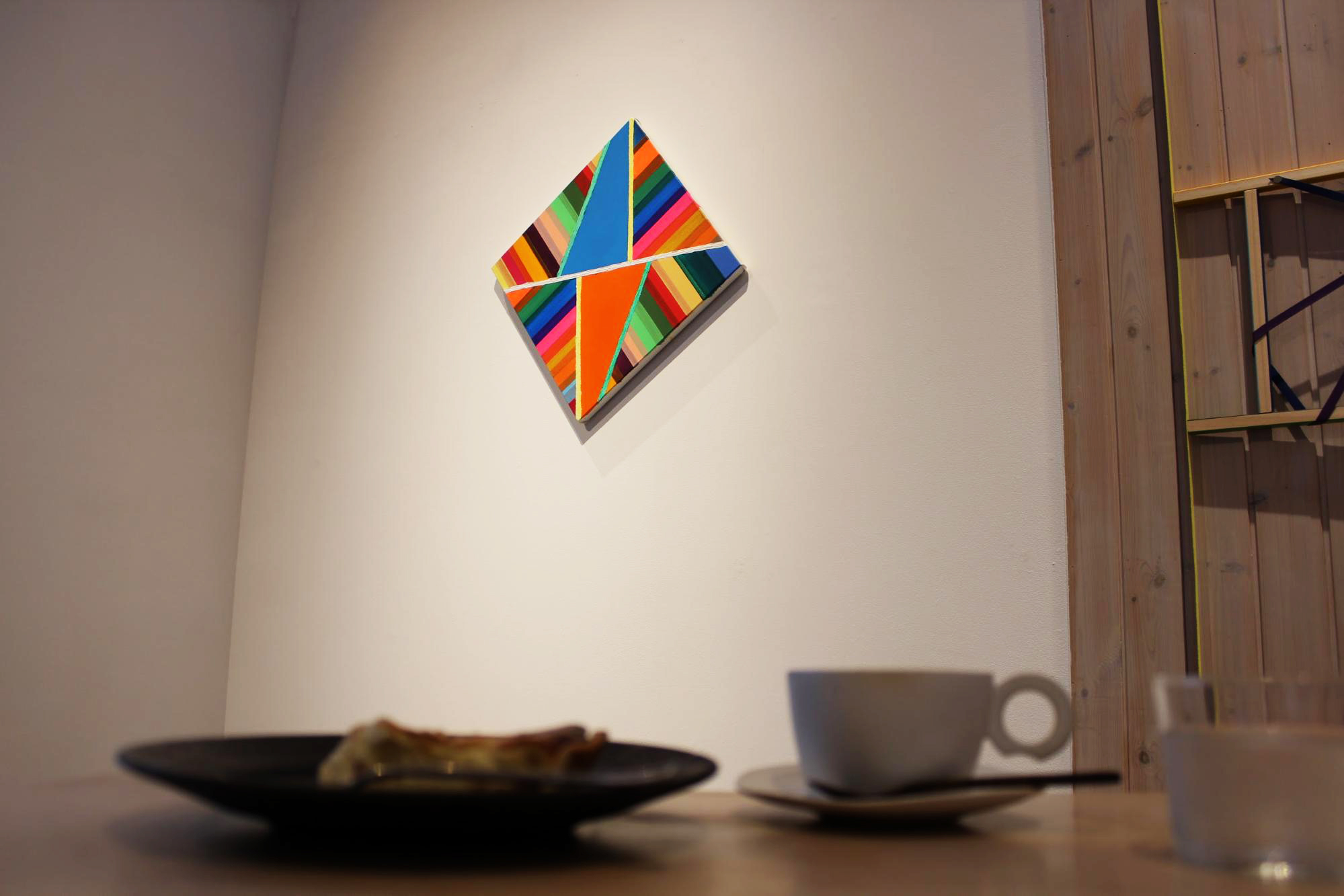 おいしいコーヒーとタルトとアート See Saw Gallery Hibit