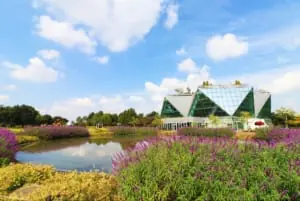 四季折々の花と植物が楽しめる「フラワーパーク江南」