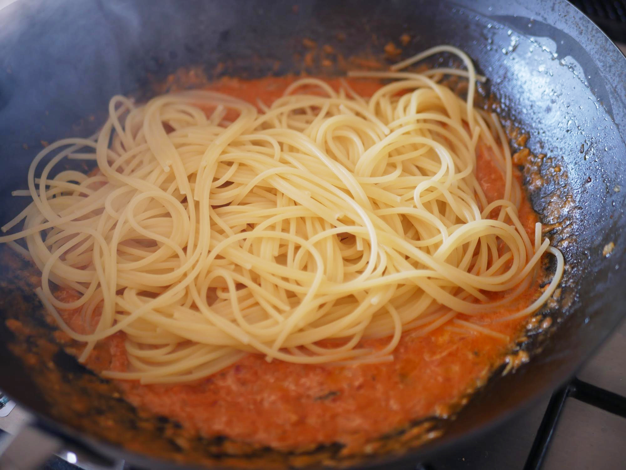 さかな屋のお嫁さん家 12月の食卓 今年は当たり年 渡り蟹のトマトクリームパスタでクリスマス