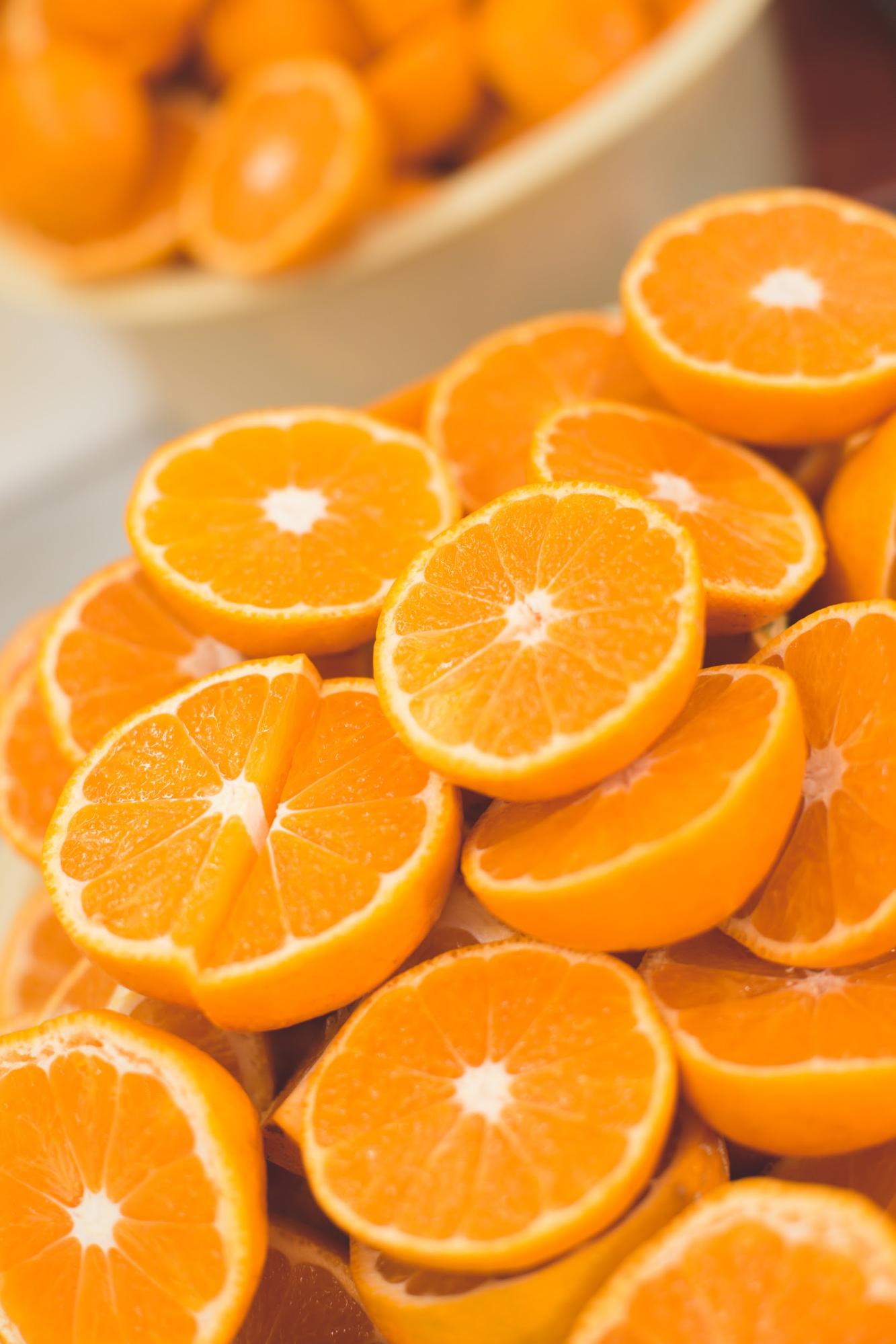 Mandarin orange juice making