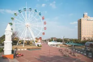 家族で行こう!入園料無料&乗り物が1回100円で楽しめる「碧南市明石公園」