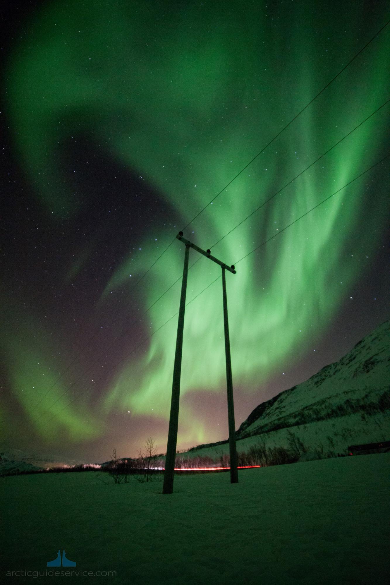 ノルウェートロムソ 大空を駆け巡るオーロラのダンス おすすめオーロラツアーとオーロラの見つけ方