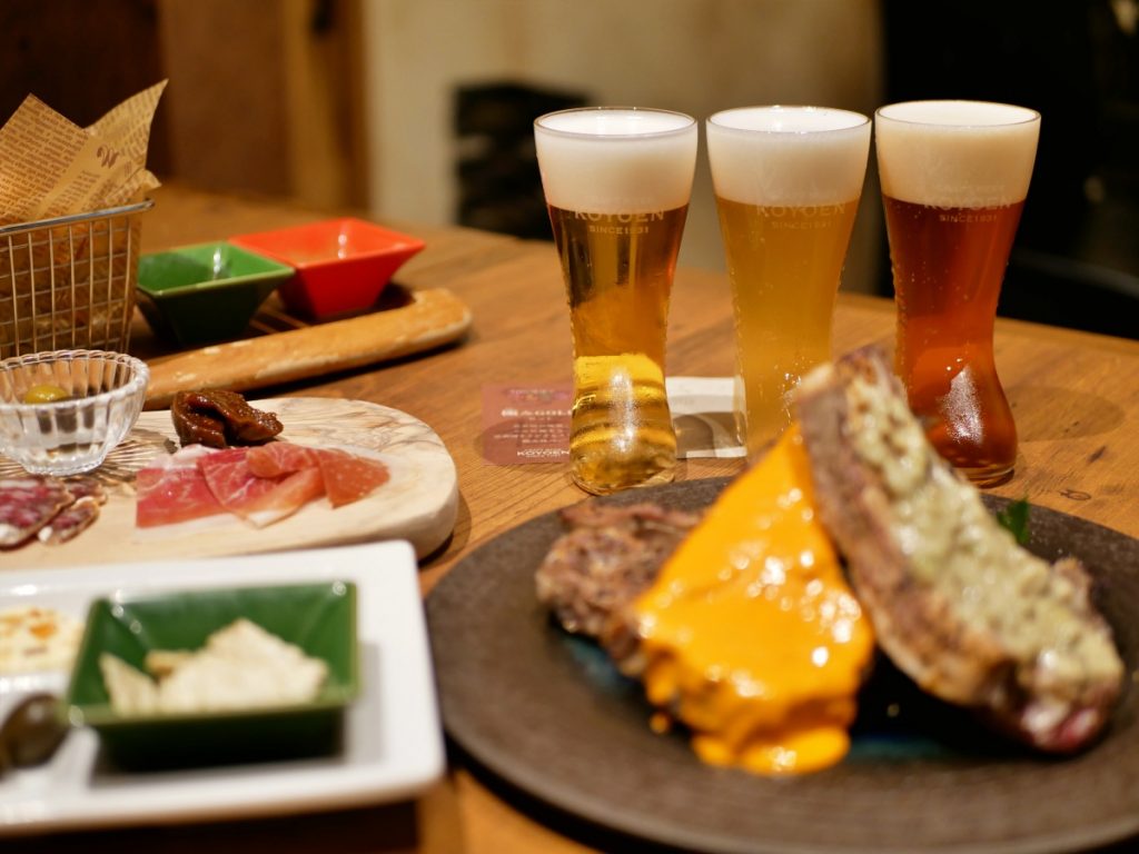 Marriage of local beer and ingredients from Aichi, Gifu and Mie! Beer bar "CRAFT BEER KOYOEN" directly connected to Nagoya Station