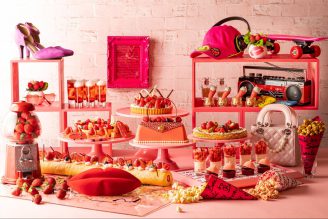 テーマは90年代アメリカンポップカルチャー！ヒルトン名古屋でストロベリーデザートビュッフェ「Back to Strawberry」が開催
