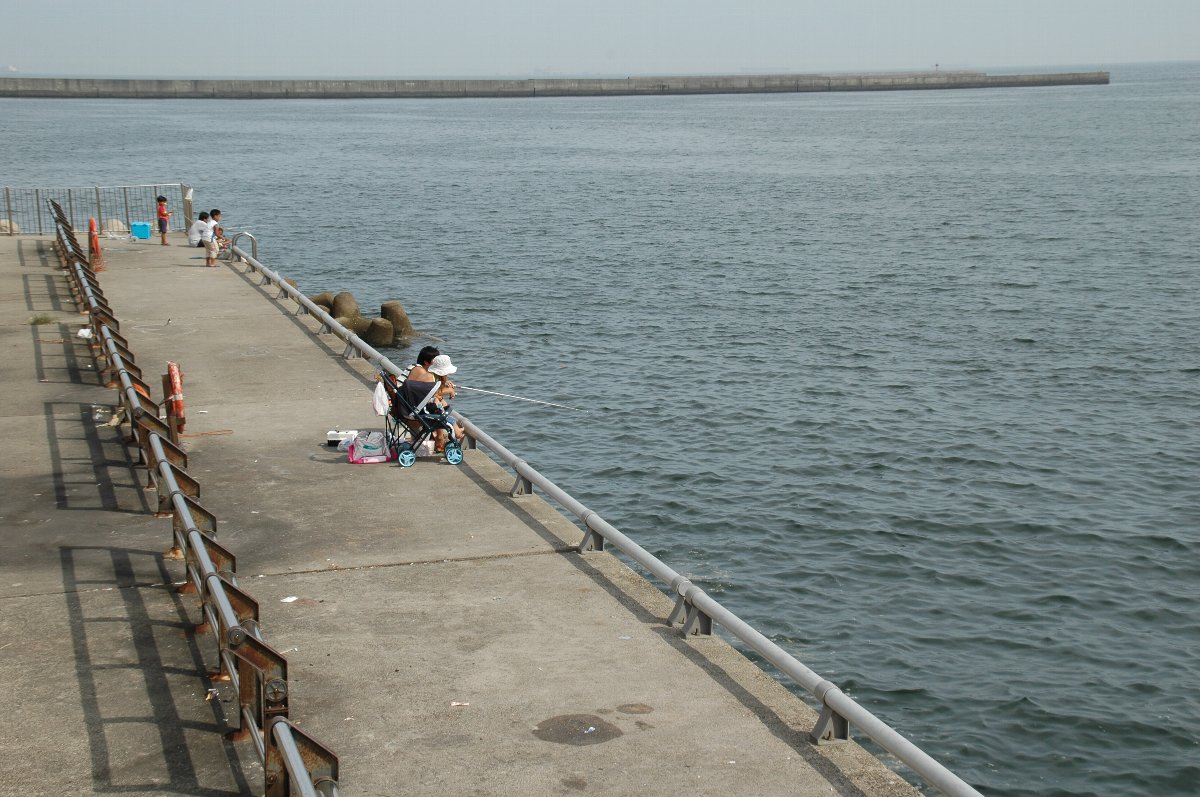 霞埠頭　魚釣り施設
