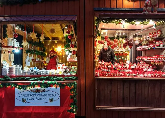 【スウェーデンの暮らし】スウェーデンのクリスマスマーケットの楽しみ方