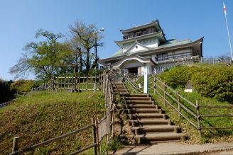 リニューアルした「小牧山歴史館」。小牧山城の歴史を見て、知って、体験してみよう！