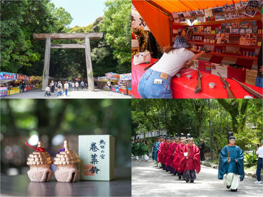 夜だけじゃない!夏の訪れを告げる熱田神宮の例祭「熱田まつり(尚武祭)」へ行ってきました。