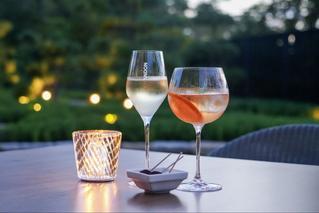ホテルインディゴ犬山有楽苑にて、テラスでスパークリングワインが楽しめる「CHANDON SUMMER TERRACE」が開催中!