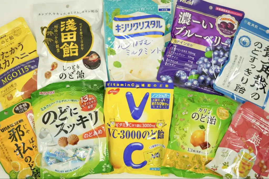 【決定版】日本に来たら買いたい!お土産に人気の「のど飴」まとめ