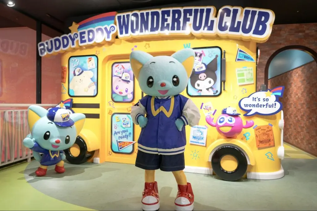【サンリオピューロランド】英語発話型アトラクション「BUDDYEDDY WONDERFUL CLUB」がオープン!