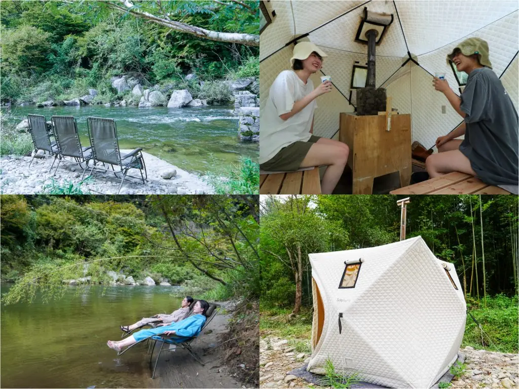 「Sauna Base SHIFUKU」豊田の大自然で感動のサウナ体験を!至福のときを過ごせるアウトドアサウナ