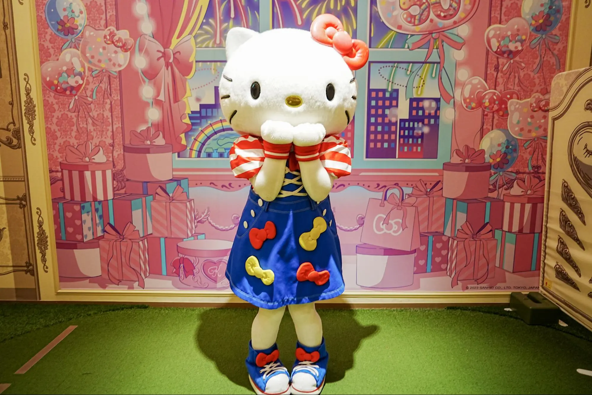 【サンリオピューロランド】ハローキティの50周年を記念したイベント「Hello Kitty 50th Anniversary」が開催中！