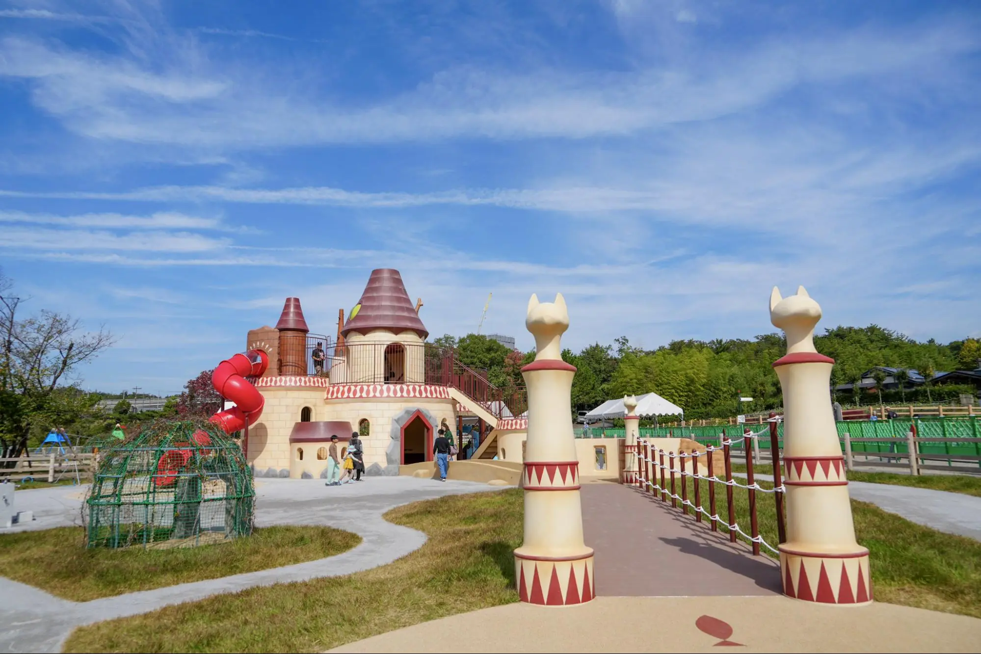 [Ghibli Park] &quot;Cat Castle Playground” with the Motif of “The Cat Returns”