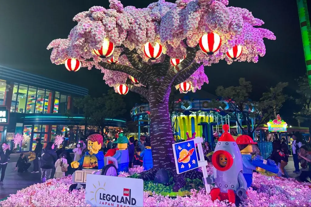 レゴランドのナイトイベント「さくらナイト」に行ってきました!