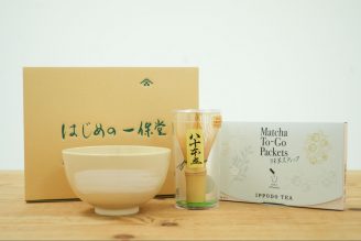 必要なのはお湯だけ！抹茶スターターキット「はじめの一保堂」を試してみました