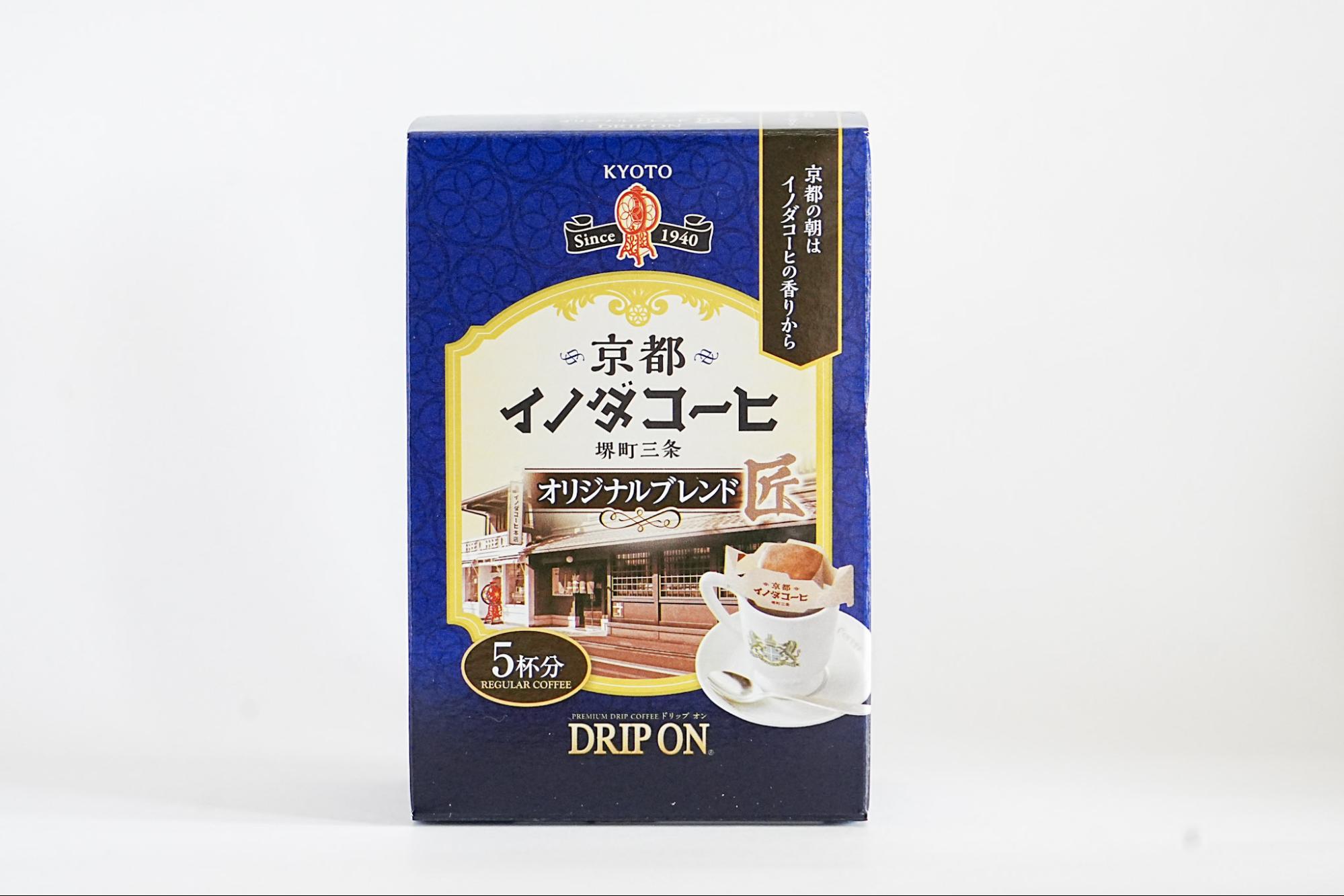 &quot;Drip On® Kyoto Inoda Coffee Original Blend&quot; 537 yen (tax included)