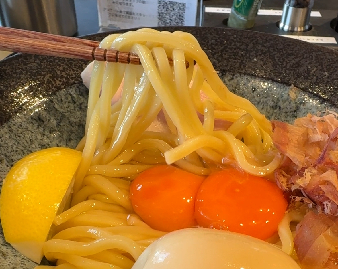 The &quot;Tamago Kake Noodle God (COLD)&quot; by the UZOMUZO