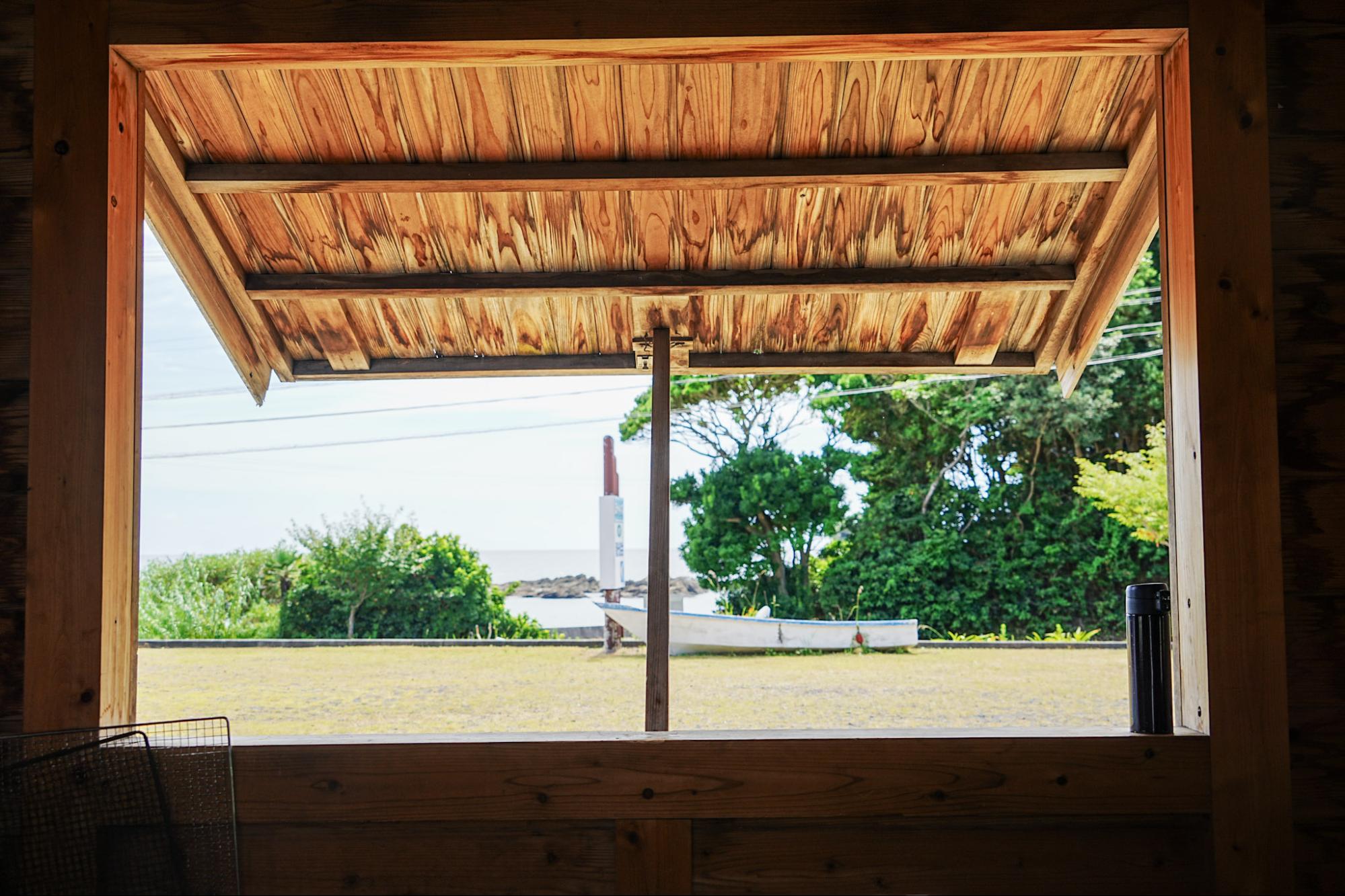 海女小屋からの景色