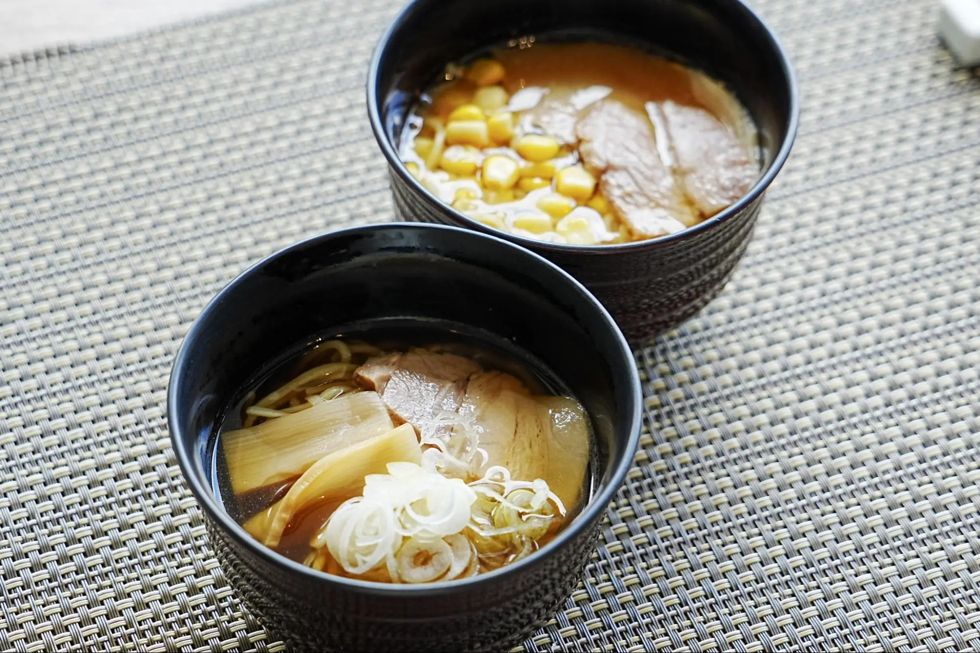 醤油と味噌の北海道ラーメン