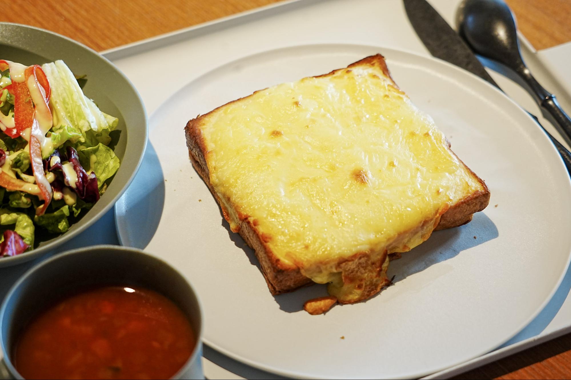 パンプレート朝食