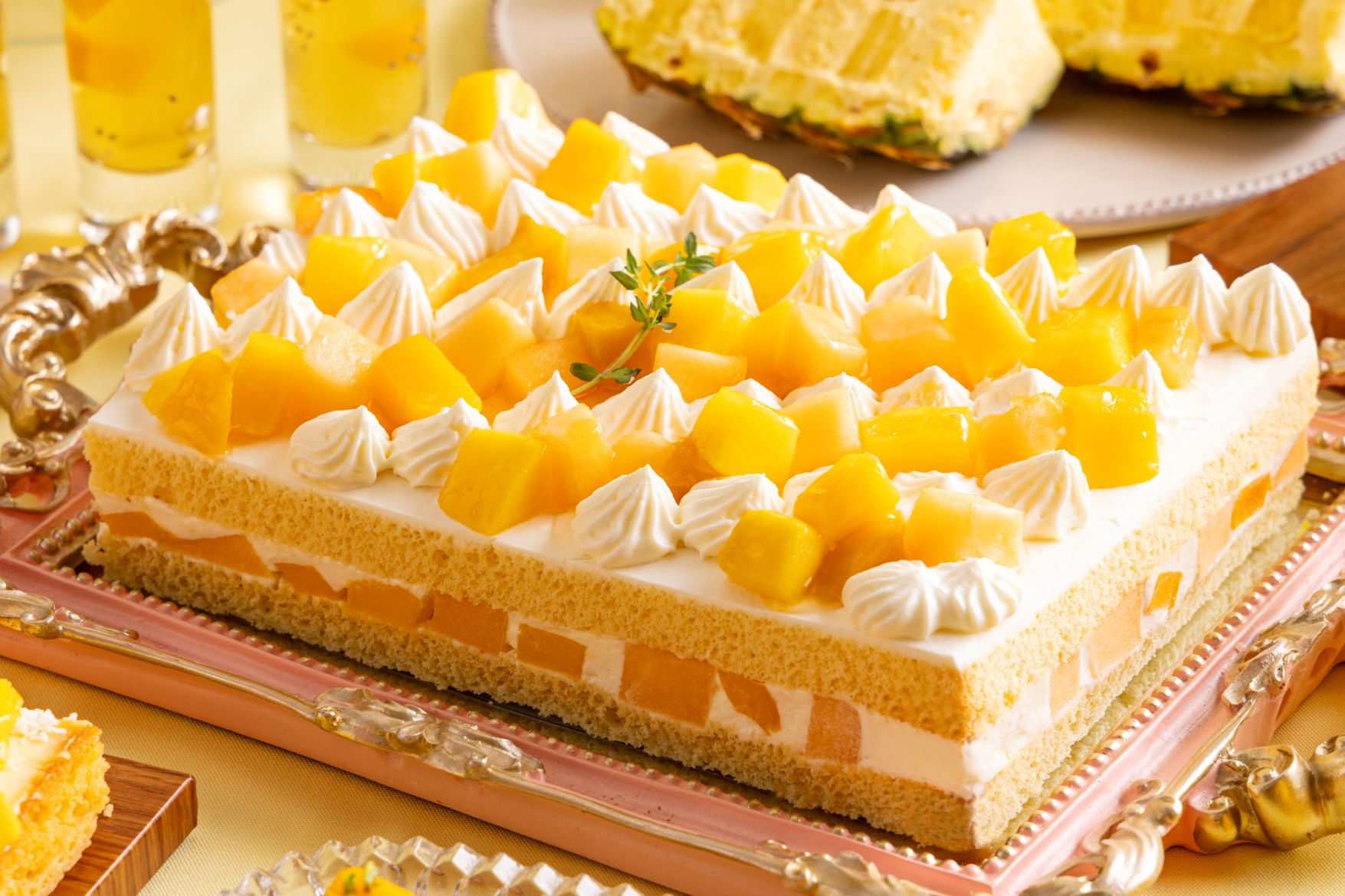 サマーショートケーキ