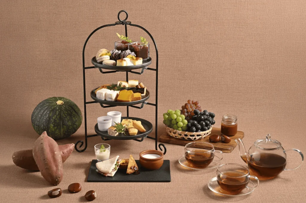 名駅より徒歩5分の絶景ホテルで堪能する旬の味覚！秋限定「栗×キャラメル」のオータムアフタヌーンティー（三井ガーデンホテル名古屋プレミア）