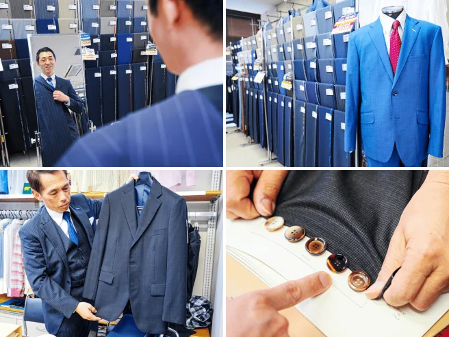 創業80年以上続く老舗「万勝」で叶える！ はじめてのオーダースーツ体験