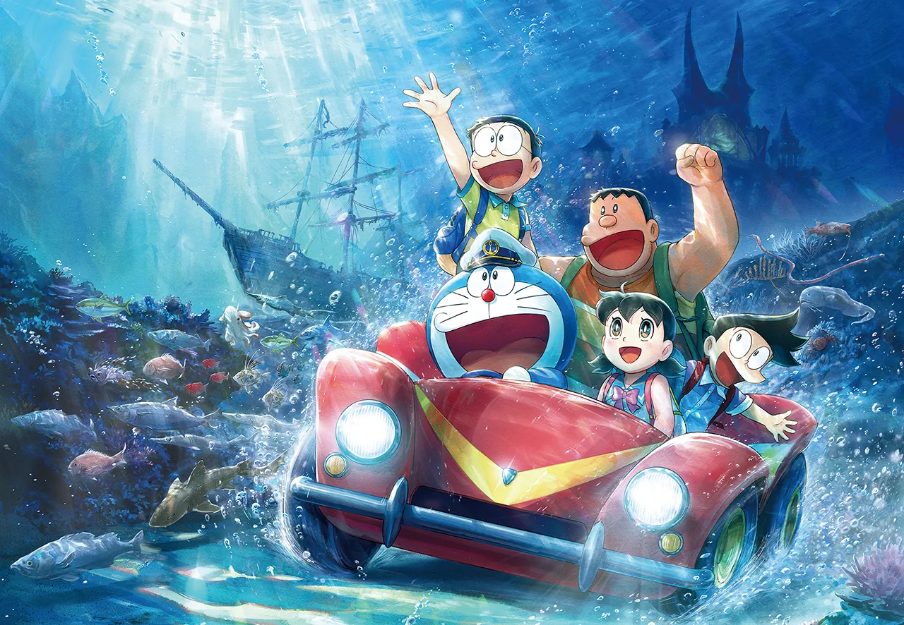 【読者プレゼント 】『映画ドラえもん 新・のび太の海底鬼岩城 』の公開を記念してオリジナルステッカー を5名様にプレゼント